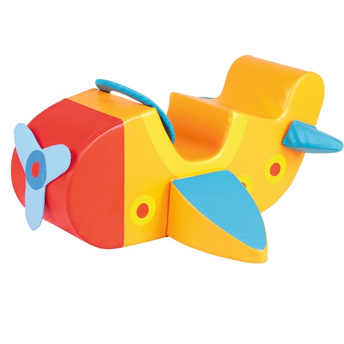 Buntes Flugzeug
