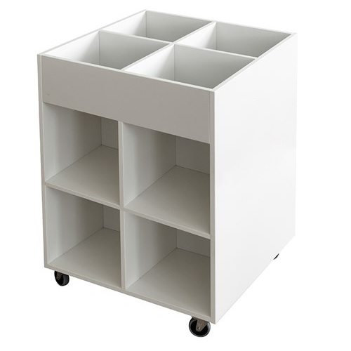 Bilderbuchtrog BOX Maxi weiß