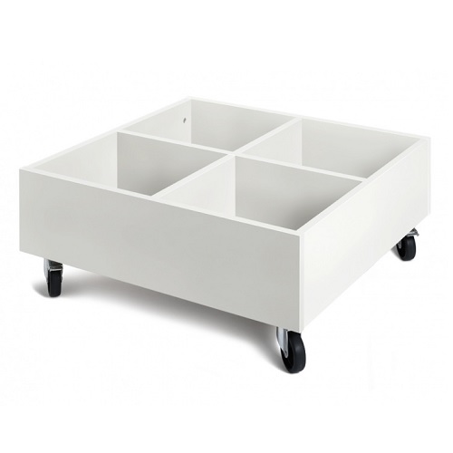 Bilderbuchtrog Mini weiß