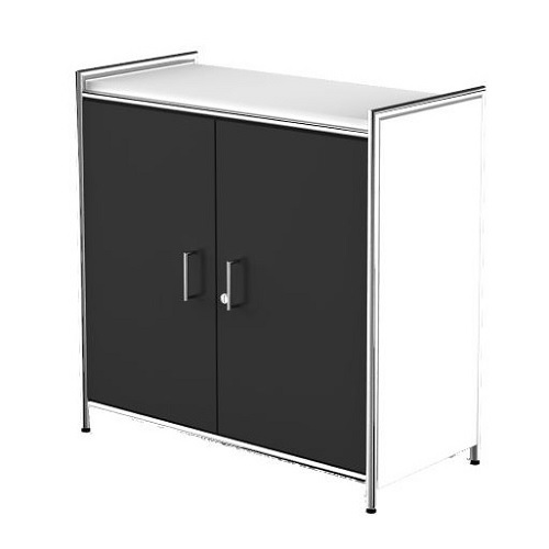 Sideboard Artline weiß anthrazit